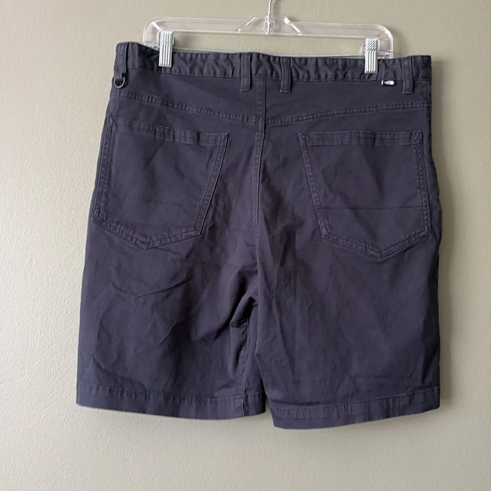 the North Face Charcoal Grey Black Shorts Men's Sz 34 Outdoor Hiking Nature